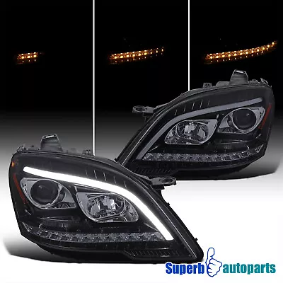 Fits 2009-2011 Benz W164 ML320 LED Sequential Signal Smoke Projector Headlights • $341.98