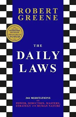 The Daily Laws : 366 Meditations On Power Seduction Mastery Strategy • $18.99