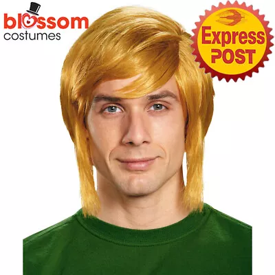 W919 Link The Legend Of Zelda Costume Adult Wig Blonde Hair Gaming Accessory • $19.35