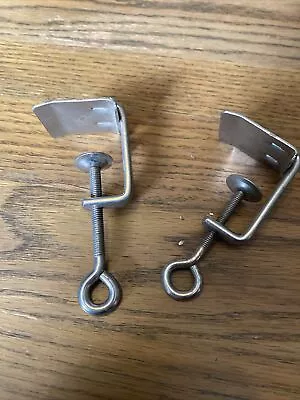 £16.99 • Buy Pair Of Brother Knitting Machine Table Clamps