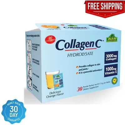 Collagen C® Hydrolysate With Vitamin C - Powder Supplement - Skin Hair Nails S • $19.74