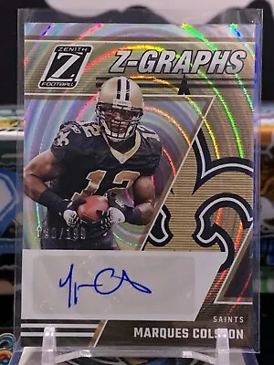 2023 Panini Zenith Z-Graphs Marques Colston Auto /199 New Orleans Saints TZ • $2.82