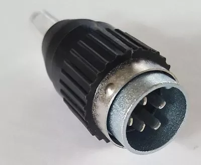 £29.99 • Buy 5 PIN TUCHEL TIG WELDER TORCH TRIGGER PLUG - Oerlikon, Lorch, EWM, Messer, SAF