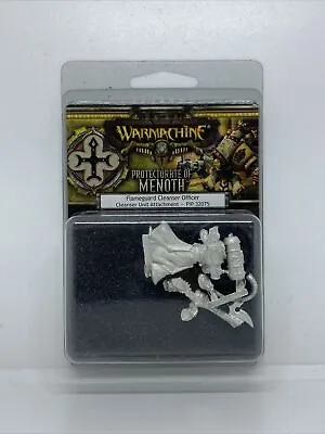 Warmachine FLAMEGUARD CLEANSER OFFICER Protectorate Of Menoth PIP 32075 • $9.99