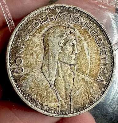 Switzerland 5 Francs 1932 High Grade • $3.98