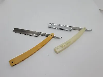 Vintage Straight Razors Dubl Duck Genco Lot Of 2 • $27.99