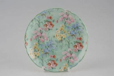 £9.65 • Buy Shelley - Melody - Green Edge - Tea Saucer - 141191G