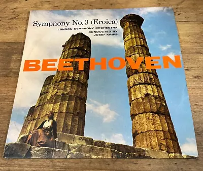 Josef Krips-London Symphony Orchestra Beethoven-Symphony No12'' Vinyl-EX/VG+ • £3.15