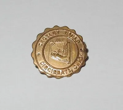 $195 • Buy 1939 Baseball Cincinnati Reds Crosley Field World Series Jewelry Tie Pin Button