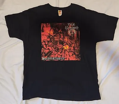 Vital Remains - Dechristianize - Size XL  - Shirt - RARE - VINTAGE • $80