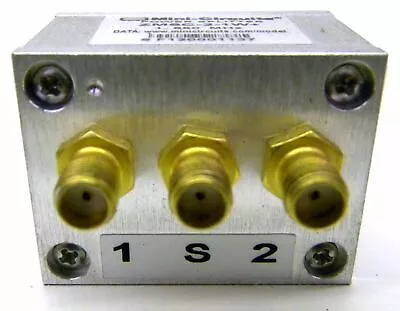 Mini Circuits ZMSC-2-1W+ Power Splitter SMA Connectors 1 To 650 MHz • $39