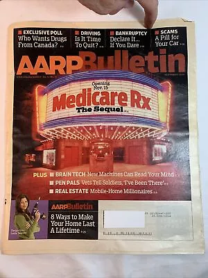 AARP Bulletin November 2006 • $10.29