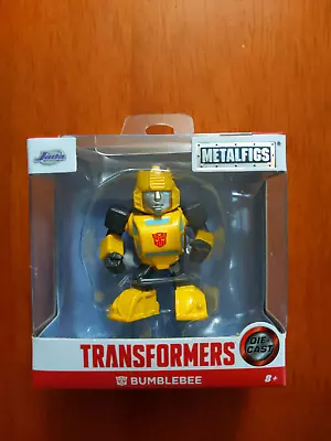 Jada Metal Figs Die-Cast Transformers Bumblebee Figure Brand New Sealed Box 2023 • $14.99