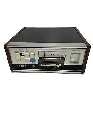 Zenith Model D638W-1 Vintage Stereo 8 Track Player/Recorder Tested 4 Power Only • $69.99