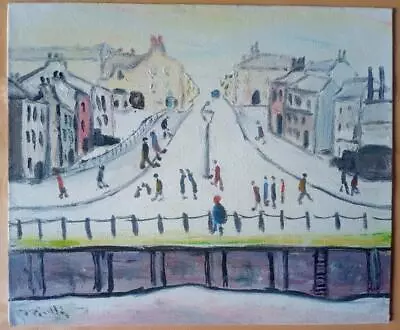 12  X 10  Original Impressionist Oil Painting John Goodlad Maryport Dock • £118.80