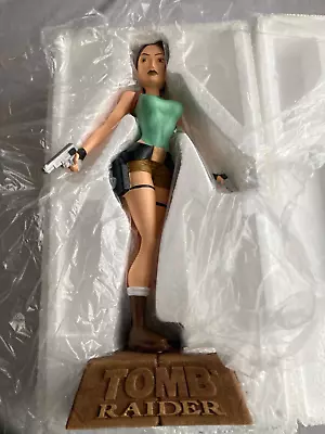 Lara Croft Tomb Raider CORE Design EIDOS Statue 1996 Perfect Figure 37cm Tall • £375