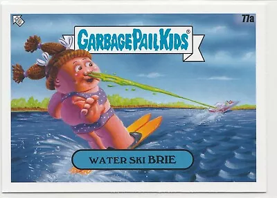 2021 Topps Garbage Pail Kids Go On Vacation Water Ski Brie 77a GPK Sticker • $3.37