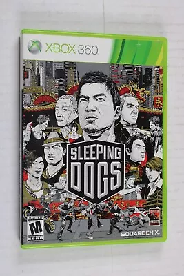 Sleeping Dogs (Microsoft Xbox 360 2012) Authentic Complete Tested • $9.99