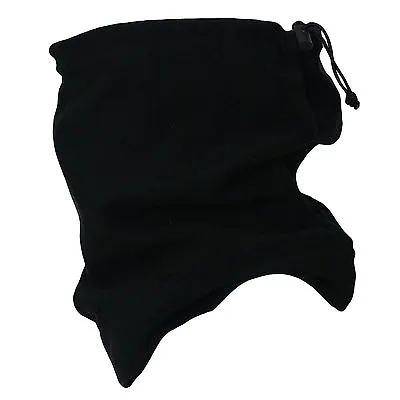 Unisex Snood Scarf Polar Fleece Neck Tube Warmer Thermal Hat Ski Snow UK SELLER • £4.95