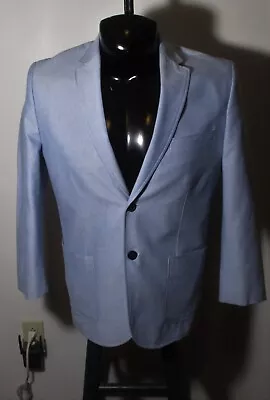 Men's H&M Blue  Slim Fit  Blazer Sports Jacket Size 40R NWOT • $44