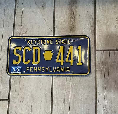 Vintage Pennsylvania License Plate Keystone State • $15