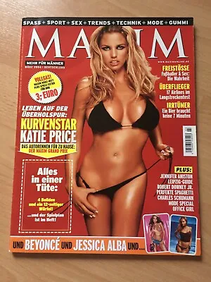 $25.50 • Buy 💎💎  MAXIM 3/2004 KATIE PRICE ,Beyonce, Jess Alba   Magazine Complete, Germany