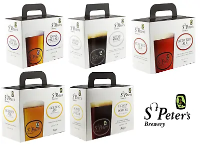 St Peters Beer Lager Making Kits Make Home Brew Refill Ingredients Kit Brewing • £29.49