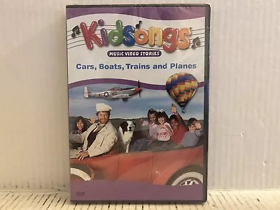 Kidsongs Music Video Stories Cars Boats Trains And Planes DVD • $39.99