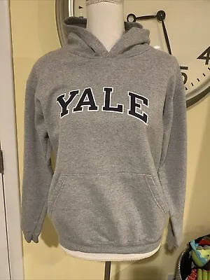 Vintage Champion Yale University Fleece Hoodie Youth XL / Women's Small • $20