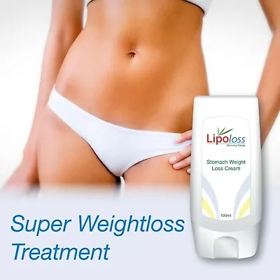 Lipoloss Stomach Weight Loss Cream Lose Inches From Waist Flat Stomach • £19.99