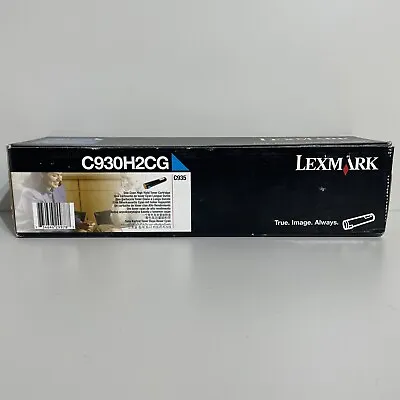 ORIGINAL C930H2CG Cyan Toner Cartridges FOR Lexmark Printers • £8