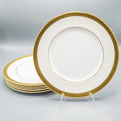 Minton England K-159 Buckingham Dinner Plates Set Of 6-10 5/8  FREE USA SHIPPING • $170