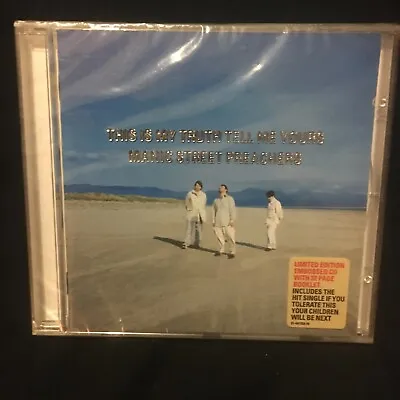 Manic Street Preachers - This Is My Truth Tell Me Yours - Embossed CD Album-1998 • £8.99