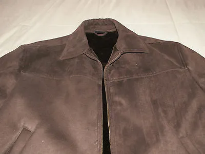 MENS DRESS COAT Size Large CLUB UOMO Worn Only Once  100% Polyester  • $49