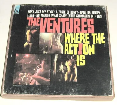 Vintage VENTURES4-Track7-1/2 IPSLiberty RecordsAUTOGRAPHEDSignedRARE • $190
