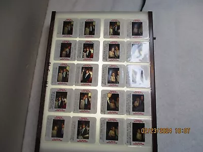 Lot Of (20) 35mm Slides JODIE FOSTER/OTHERS-LOT#R10-A841 • $9.99