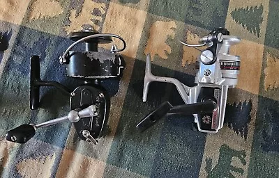 VINTAGE MITCHELL 301 SPINING Reel And Daiwa 1300x Spinning Reel  Lot • $23.90