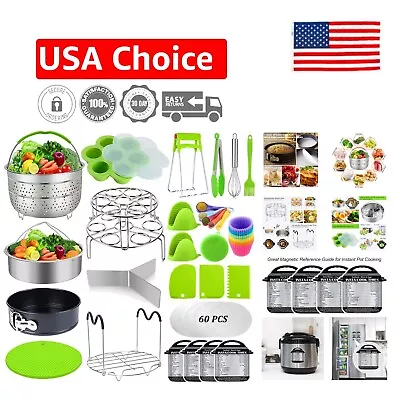 Pressure Cooker Accessories Set - 101 Pcs For Instant Pot 6 Qt 8 Qt - Steamer... • $71.99