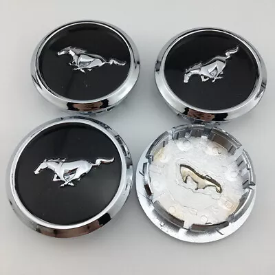 4PCS Running Horse Tri-bar Fit For Mustang Wheel Center Hub Caps 68mm/2.68inch • $19.99