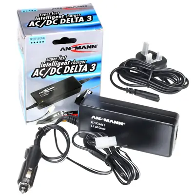 Ansmann AC3001 AC/DC Delta 3 Charger (Super Fast Charger) NIB • £41.96