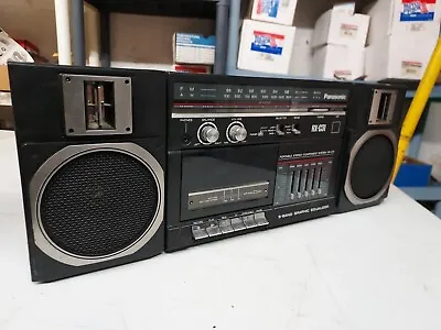 Vintage Panasonic RX-C31 AM / FM Radio Cassette Player Stereo Boombox 1980's  • $69.99