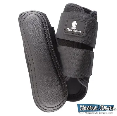 $37.99 • Buy Classic Equine Air Wave Classic Horse Equine Splint Protective Boots Black