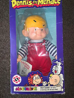 Dennis The Menace Doll Vintage 1996 Brand New Open Box. Doll In Excellent Cond. • $200