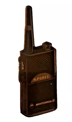 Preowned Motorola Spirit Walkie Talkie Phone Pin  Pinback Advertising • $11.99