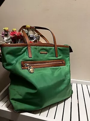 Michael Kors Nylon Green Kempton Tote • $28