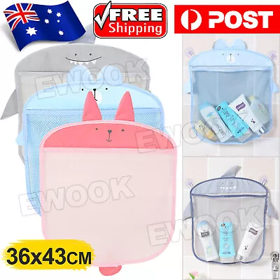 Baby Kids Bath Toy Holder Storage Bag Net Organiser Hanging Bathroom Shower Mesh • $5.65