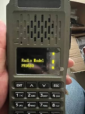 VHF Handheld Radio Transceiver，Military Tactical Radio 30-87.975MHz. • $1499