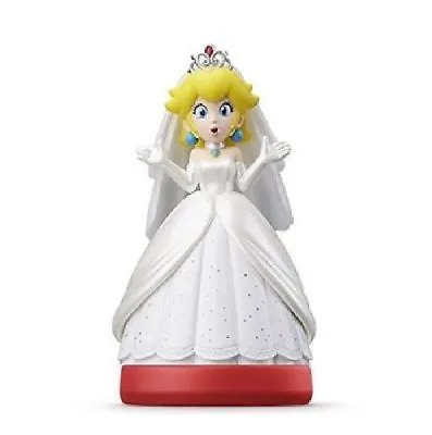 $218.08 • Buy Nintendo Amiibo Super Mario Odyssey PEACH Wedding Style 3DS Wii Switch NEW