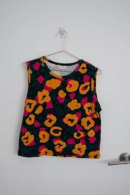 Gorman Multi-coloured Animal Print Tank Top Size 12 • $25