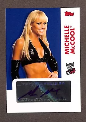 2009 Topps WWE Michelle McCool Auto • $84.99